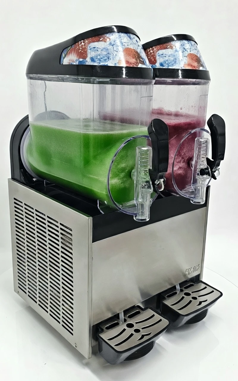 Commercial Double Tank Slush Machine 2 x 12 Litres  SM102