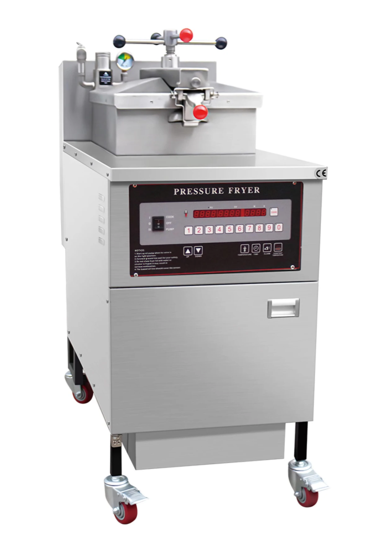 Electric Pressure Fryer 24 Litre - Computer Panel - 3-PH | Commercial Catering Equipment UK