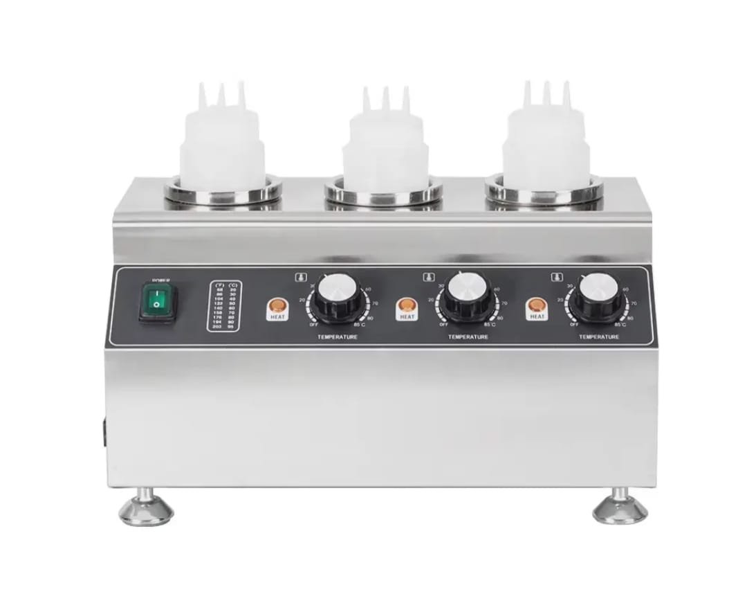 Quatrone - Sauce / Bottle  Warmer Triple Bottle - Model:HSW-313