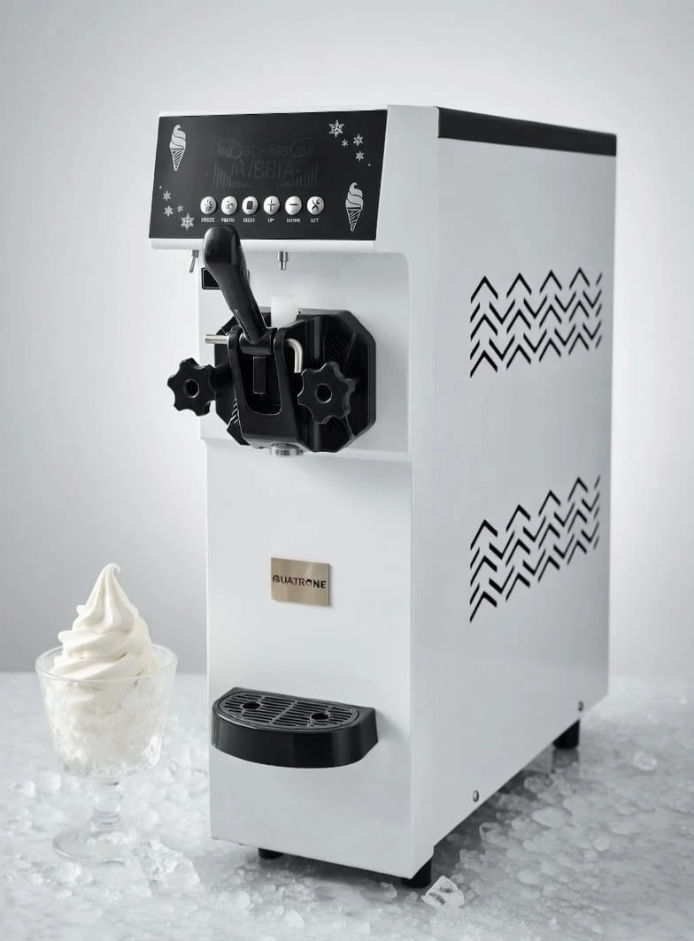 Soft Serve Ice Cream Machine - Singe Head Table Top Catering Equipment | HIM-S12