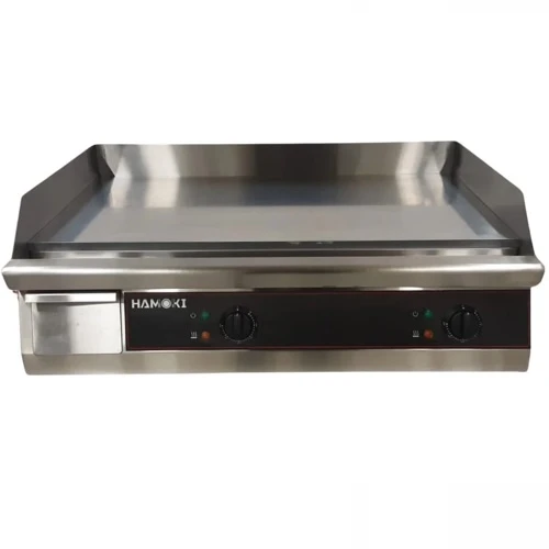 Electric Griddle Chrome Plated Hotplate Countertop - Flat 756mm Wide - Model:GR-760