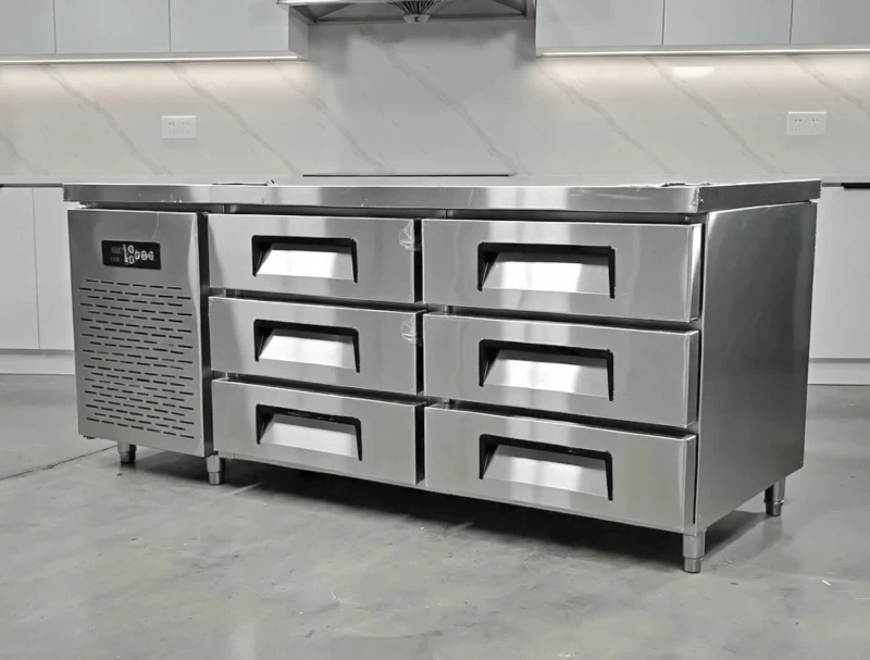 Luxury Drawer Counter Prep Fridge TC0-4CT –  Under Counter Fridge | Commercial Catering Equipment UK - Manchester