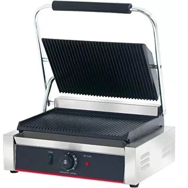 Quatrone Contact Panini Press Grill - Nonstick Cast iron - Model:HEG-811E