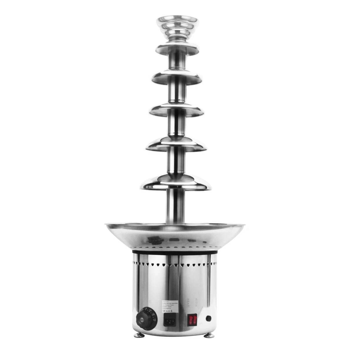 Commercial Chocolate Fountain Machine 6 Tier - Model:CF-8010