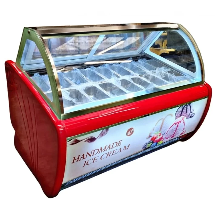 Quatrone Icecream Display Freezer- Graded BQG-1500-G