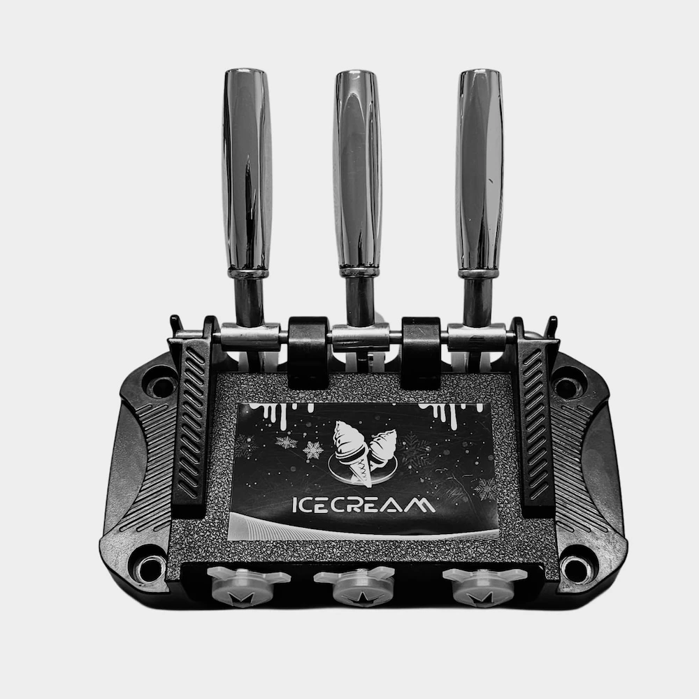 Quatrone 2+1 Flavour Complete Head Parts For Ice Cream Machine | HIM-25CTB - HIM-25DB