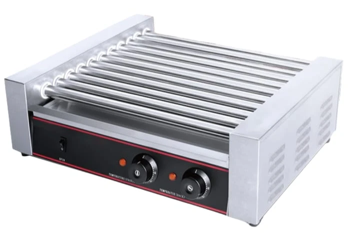 11 Roller Hot Dog Roller Grill | Commercial Countertop Hot Dog Machine |HDD-11